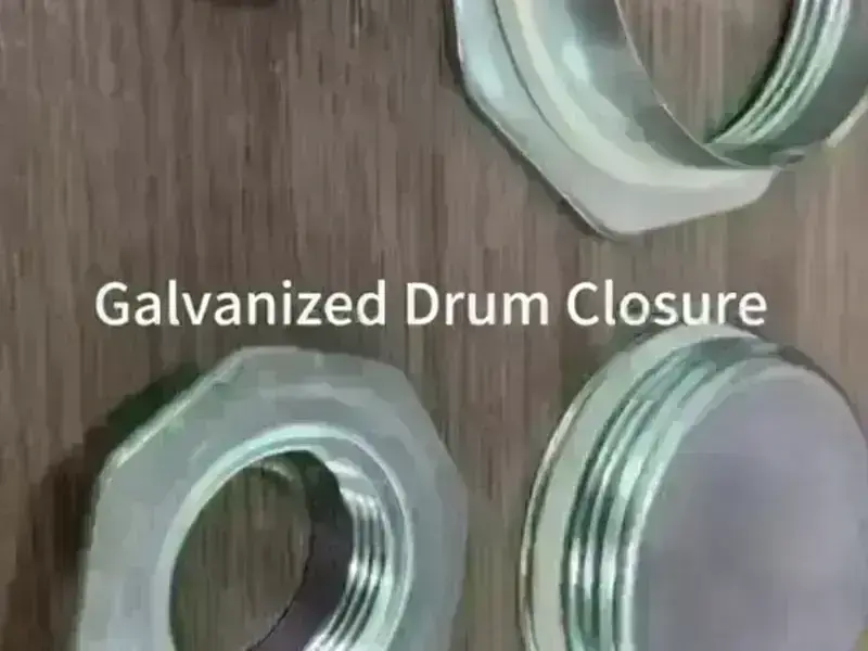 Galvanized Drum Closure